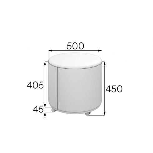 Пуф Боно БН-5045 на колесиках