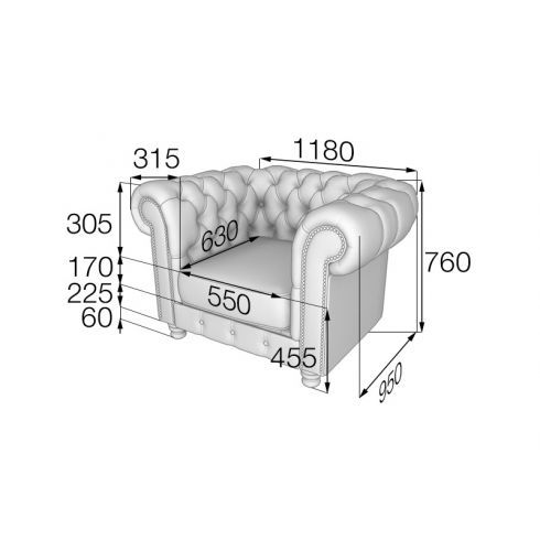 Кресло CHESTER-LUX