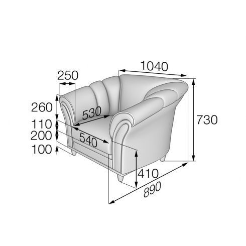 Кресло NEO 940/880/740