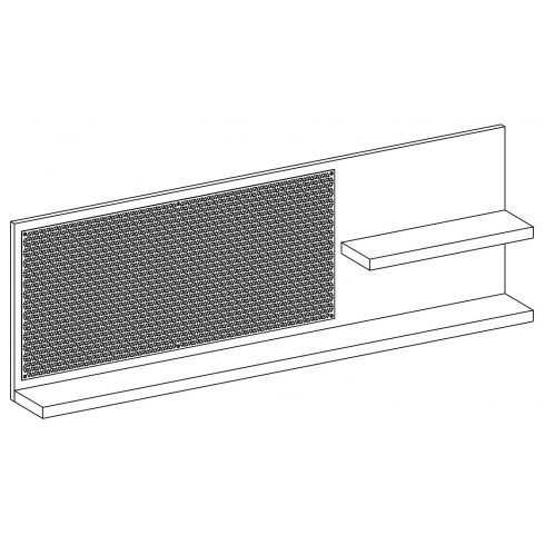 Надстройка к письменному столу Cilek Lofter с полкой