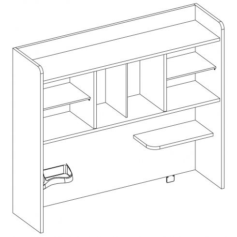 Надстройка к письменному столу Cilek Mocha 20.30.1104.00