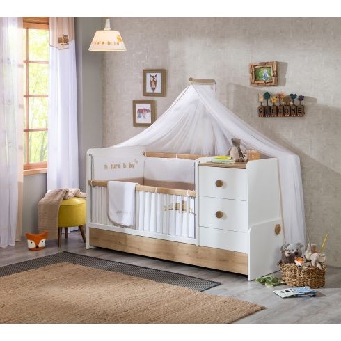 Кроватка трансформер Cilek Natura Baby St