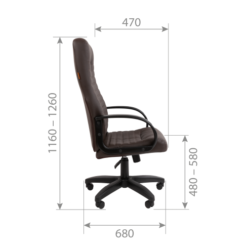 Офисное кресло премиум CHAIRMAN 480 LT