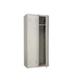 Металлический шкаф для одежды ПРАКТИК LS-21-80