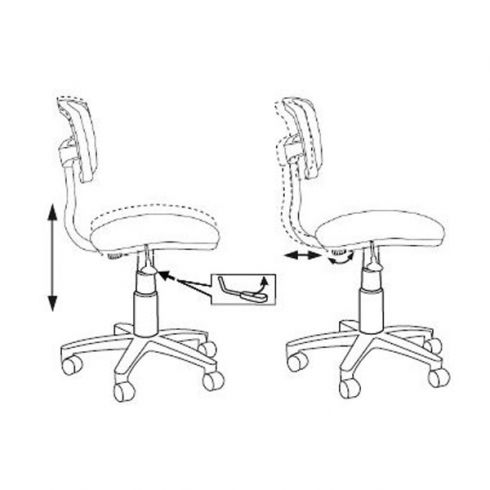 Кресло детское Бюрократ CH-W299/PK/TW-13A
