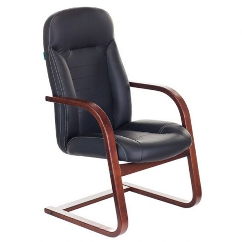 Конференц кресло Бюрократ T-9923WALNUT-AV/BL