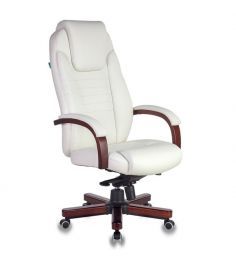 Кресло руководителя Бюрократ T-9923WALNUT/IVORY
