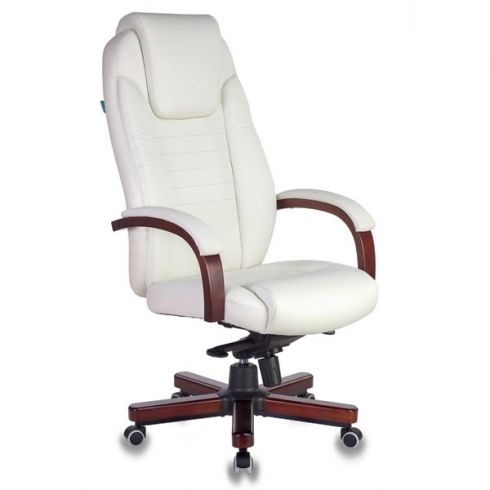 Кресло руководителя Бюрократ T-9923WALNUT/IVORY