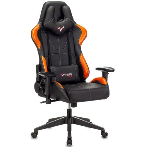 Кресло игровое Бюрократ VIKING 5 AERO ORANGE