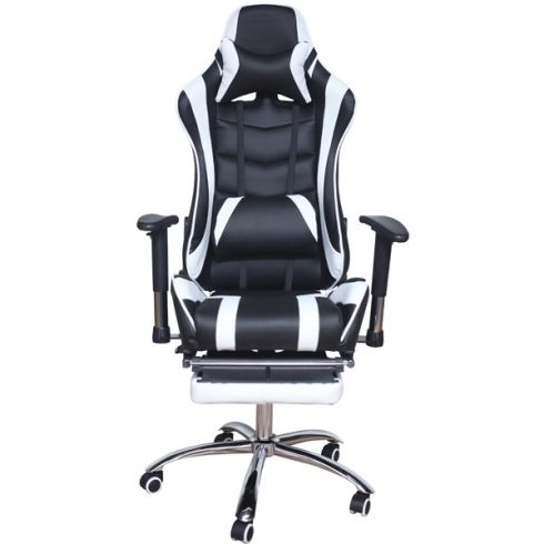 Игровое кресло MFG-6001 black white