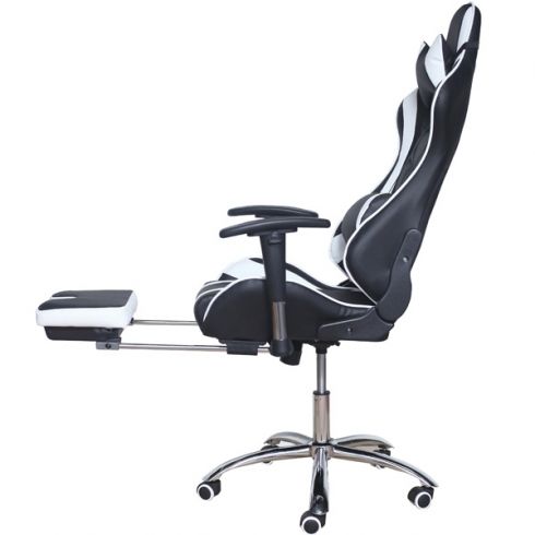 Игровое кресло MFG-6001 black white