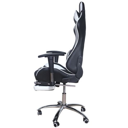 Игровое кресло MFG-6001 black white