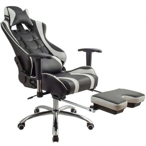 Игровое кресло MFG-6001 black white