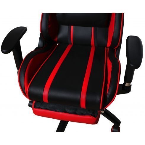 Игровое кресло MFG-6016 black red