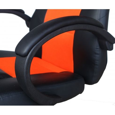 Кресло MF-2008H Black orange
