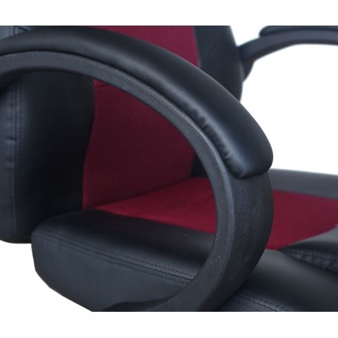 Кресло MF-2008H Black red