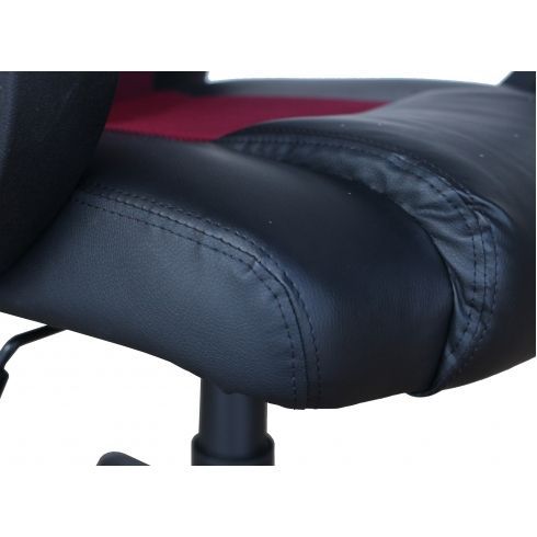 Кресло MF-2008H Black red