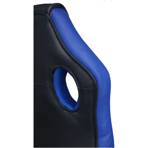 Кресло MF-349 black blue