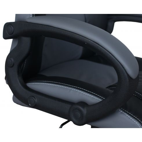 Кресло MF-349 black gray