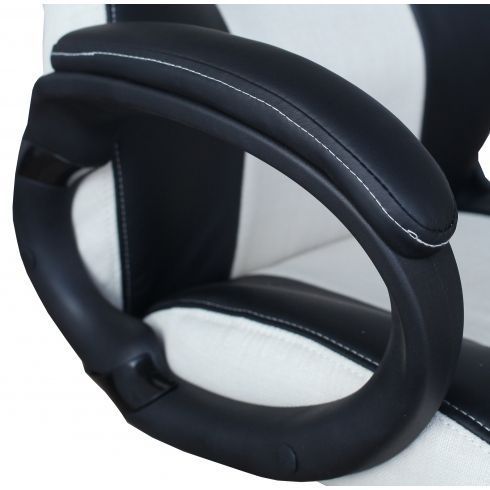 Кресло MF-372 black white