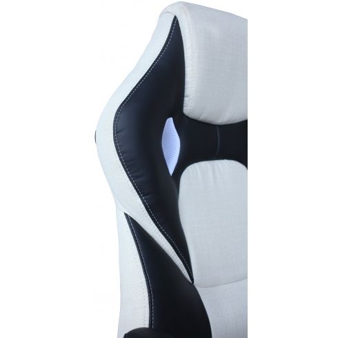Кресло MF-372 black white