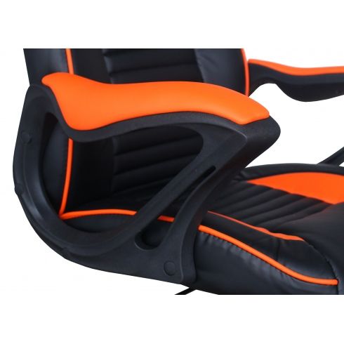 Кресло MF-506 black orange
