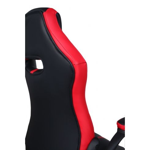 Кресло MF-609 black red