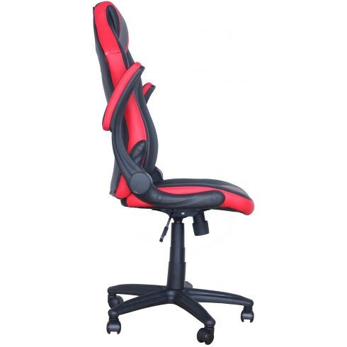 Кресло MF-609 black red