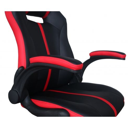 Кресло MF-609 black red