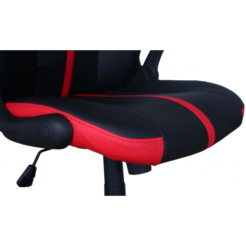 Кресло MF-609 black red