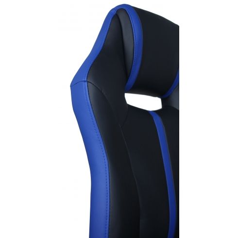Кресло MF-609 black blue