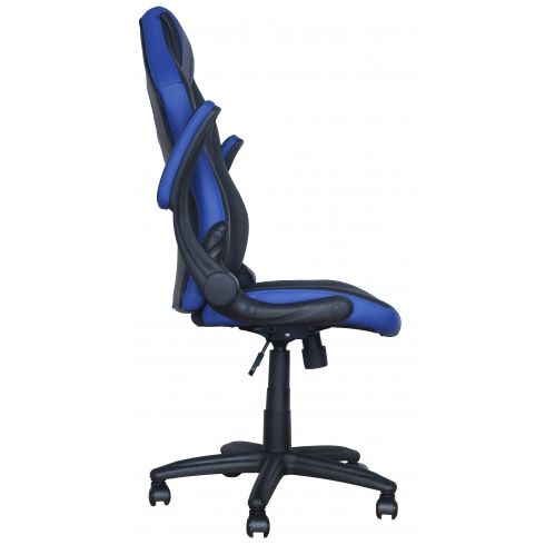 Кресло MF-609 black blue