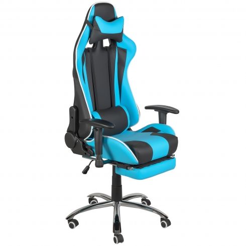 Игровое кресло MF-6005 Black Blue