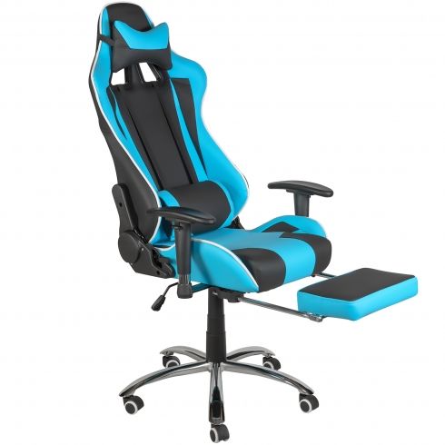 Игровое кресло MF-6005 Black Blue