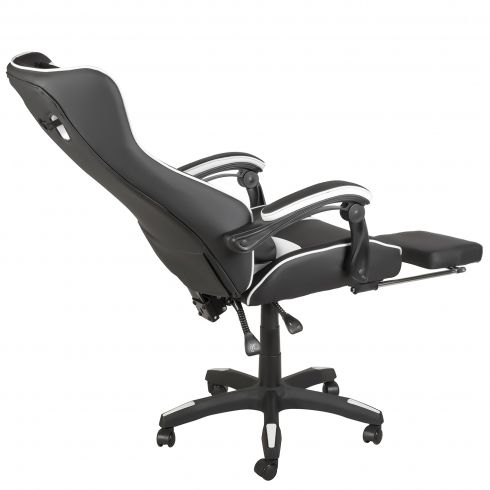 Игровое кресло MF-6056 black+white