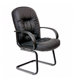 Кресло CHAIRMAN 416 V черный глянец
