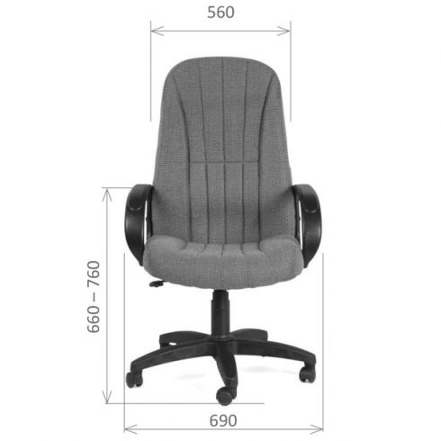 Кресло CHAIRMAN 685 TW Черный