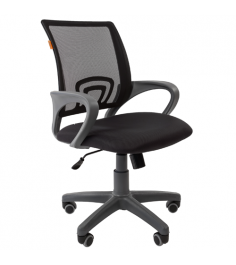 Офисное кресло CHAIRMAN 696 grey Черный