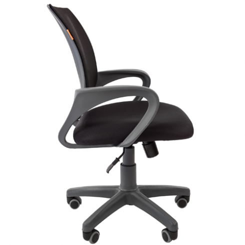 Офисное кресло эконом CHAIRMAN 696 grey Черный