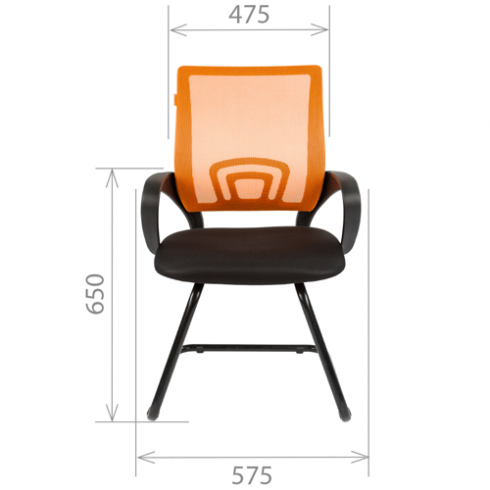 Конференц кресло CHAIRMAN 696 V Оранжевый