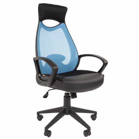 Офисное кресло премиум CHAIRMAN 840 Black TW-34