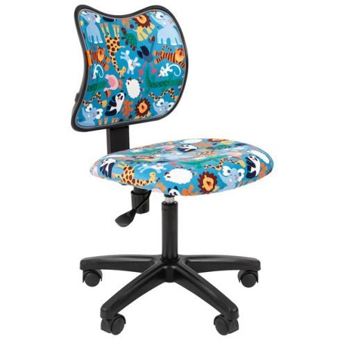 Кресло детское CHAIRMAN KIDS 102 Black Зоопарк