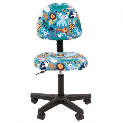 Кресло детское CHAIRMAN KIDS 104 Black Зоопарк