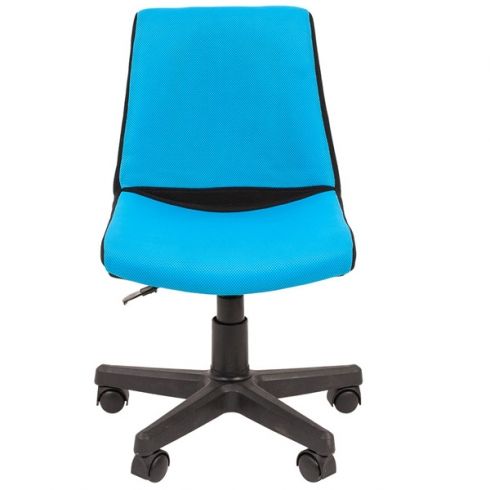 Кресло детское CHAIRMAN KIDS 115 BLACK черный/синий