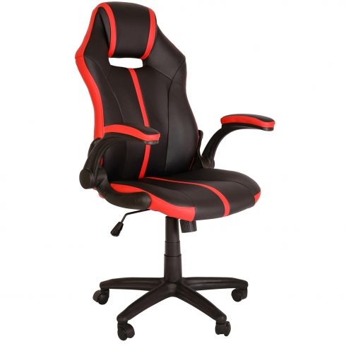 Кресло MF-609 black red