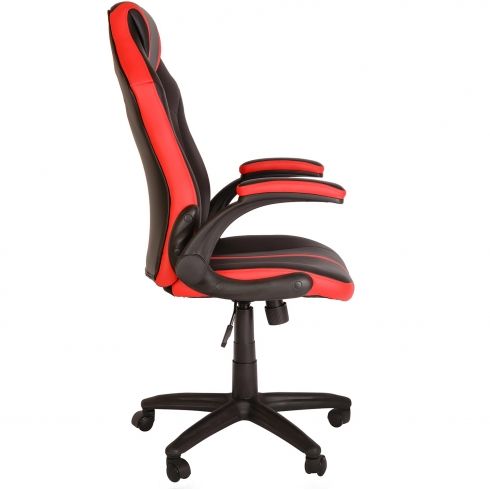 Кресло MF-609 black red