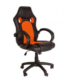 Кресло MF-2008H Black orange