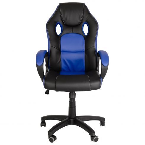 Кресло MF-349 black blue