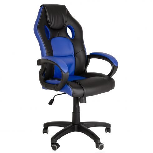 Кресло MF-349 black blue
