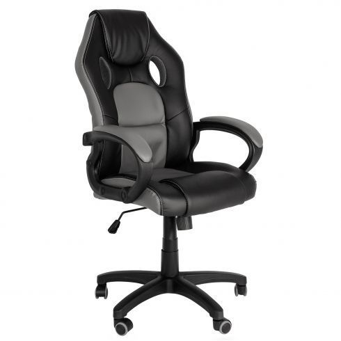Кресло MF-349 black gray